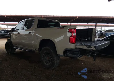 2022 Chevrolet Silverado 1500 4Wd Short Bed Lt Trail Boss from USA, damaged, VIN 3GCUDFEL6NG672899